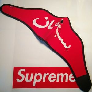 Supreme Arabic Logo Neoprene Facemask